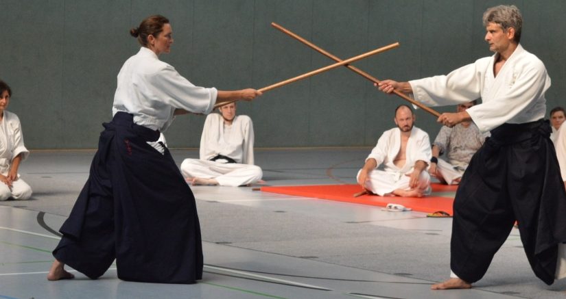 Aiki-jo auf dem Sommercamp 2019